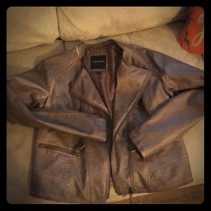 Maurices Distressed Faux Leather Jacket